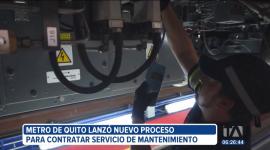La empresa Metro de Quito lanzó el nuevo proceso para la contratación del servicio de mantenimiento preventivo y correctivo del sistema de transporte. el presupuesto referencial de esta contratación es de 74 millones de dólares.

Un reportaje de Stephany Paz