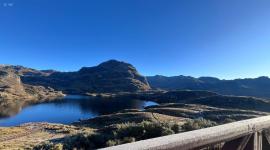 En el sector del Cajas se reportaron bajas temperaturas este jueves 7 de agosto del 2025