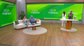 El actor, productor y docente, Christoph Baumann compartió su talento, anécdotas y nuevos proyectos en  el set de esTAmañana.