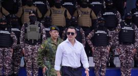 Daniel Noboa entregó chalecos e insumos  al cuerpo de seguridad y vigilancia penitenciaria.