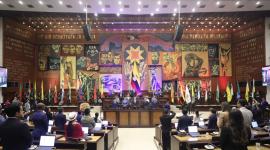 En la sesión de este jueves 7 de agosto de 2025 también se llevó a cabo un acto solmne por el Primer Grito de la Independencia.