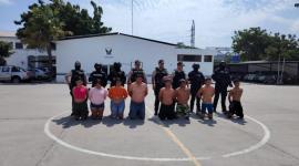 La Policía realizó un operativo y detuvo a presuntos implicados en el asesinato de un estudiante universitario en Manta.