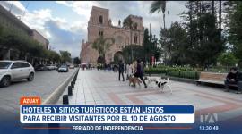 Hoteles, restaurantes, mercados y sitios turísticos de Cuenca están preparados para recibir a los visitantes durante este feriado del 10 de agosto. 

Un reportaje de Iván Rodríguez