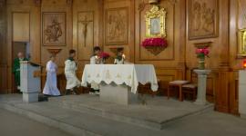 Misa del domingo con el padre Allan Mendoza desde la Capilla La Dolorosa del colegio San Gabriel de Quito.