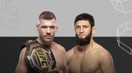 A la izquierda Dricus, el campeón actual de la UFC y a la derecha Khamzat, retador al título.