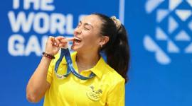 Gabriela Vargas conquista el bronce en los Juegos Mundiales Chengdu.