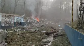 Escombros y destrucción tras la explosión en una fábrica de Brasil.