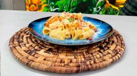 Este miércoles 13 de agosto del 2025, el plato del chef 'Pipe' fue una deliciosa pasta a la carbonara. Fácil de preparar y lo puedes hacer en familia.
