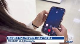 El Registro Civil habilitó una línea telefónica para atención ciudadana. La línea 119 es únicamente para información.  

Brigette Mancheno