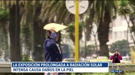 La radiación solar en Quito es muy intensa y representa un riesgo para la salud. Por ello, es fundamental tomar precauciones como usar protector solar, gafas oscuras y ropa adecuada. 

Un reportaje de Stephany Paz