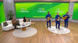 El Trío Pambil llena el escenario de esTAmañana con su música.