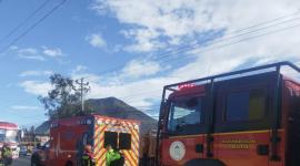 El ECU 911 alertó de un siniestro de tránsito con cinco personas heridas en el sector de Calacalí.