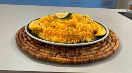 Este lunes 18 de agosto del 2025 preparamos un delicioso arroz con camarón junto al chef Felipe Campana.
