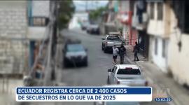 Ecuador registra un aumento significativo de extorsiones y secuestros. De este último delito, Guayaquil concentra cerca del 40% de los casos reportados.

Un reportaje de Astrid Singre