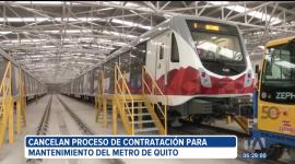 El proceso de contratación para el mantenimiento del Metro de Quito fue cancelado, lo que genera dudas entre los concejales.
Un reportaje de Brigette Mancheno