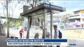 Quito cuenta con más de 6 000 paradas de buses, pero algunas se encuentran en mal estado. La ciudadanía solicita un plan de renovación y un cambio en el material de fabricación.
Un reportaje de Nathalie Jiménez