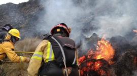 Hay 130 personas trabajando en el incendio forestal en el Parque Nacional Cotacachi Cayapas en Imbabura.
