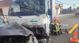 Imágenes del siniestro de tránsito ocurrido este domingo 24 de agosto del 2025