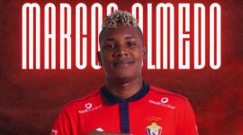 El futbolista Marcos Olmedo defendió la camiseta de El Nacional en e 2024 y salió campeón de la Copa Ecuador.