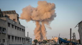 Cuatro periodistas fallecieron en un ataque a un hospital en la Franja de Gaza.