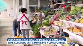 El alcalde de Quito, Pabel Muñoz, anunció que la ordenanza para regular los mercados de la capital será modificada tras las mesas de trabajo con los comerciantes, cuya principal preocupación eran los años de adjudicación.

Un reportaje de Brigette Mancheno
