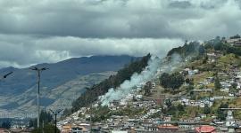 Un incendio se registró este martes 26 de agosto del 2025