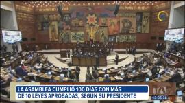 Entre polémicas, leyes urgentes aprobadas, camisetazos y denuncias por diezmos y nepotismo transcurrieron los primeros 100 días de la Asamblea Nacional. Su presidente, Niels Olsen, reconoció errores cometidos en este periodo.
Un reportaje de Carlos Sacoto