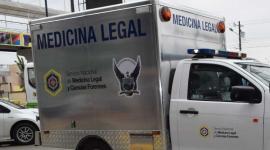 Foto referencial del vehículo de medicina legal en uno de los hechos violentos en Manabí.