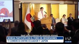 El presidente Daniel Noboa lideró en Japón un seminario de promoción del Ecuador, donde se analizaron las próximas acciones para concretar un acuerdo comercial.

Un reportaje de Daniela Valencia
