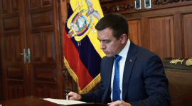 Daniel Noboa envía el quinto proyecto económico urgente a la Asamblea Nacional.