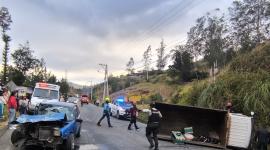 Un siniestro de tránsito dejó seis personas heridas y un muerto este sábado 30 de agosto del 2025.