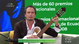 Fausto Miño canta, cocina y comparte anécdotas en esTAmañana. La historia de cómo conoció a su esposa es imperdible.