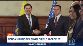 Estados Unidos declaró a ‘Los Lobos’ y ‘Los Choneros’ como grupos terroristas, este fue uno de los resultados del encuentro entre el secretario de Estado de Estados Unidos, Marco Rubio y el presidente Daniel Noboa.
Un reportaje de Belén Merizalde
