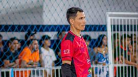 El golero brasileño que falleció en un partido de futsal.