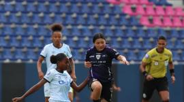 Cotejo por la semifinal de vuelta entre Dragonas IDV vs. Universidad Católica, por el campeonato de la Súperliga Femenina de Fútbol de Ecuador.