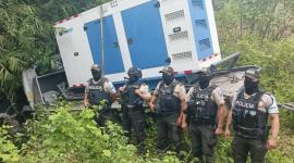 Una plataforma que transportaba generadores eléctricos fue robada en Quevedo
