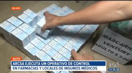 La Agencia de Regulación y Vigilancia Sanitaria realizó un operativo de control en farmacias y locales de insumos médicos ubicados en los alrededores de un hospital en Quito.

Un reportaje de Karen Haro
