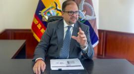 El ministro del Interior, John Reimberg, reaccionó ante anuncios de protestas.