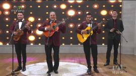 Los Panchos en esTAmañana sacarón los clasicos de un repertorio de 70 años de trayectoria.