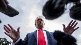 Donald Trump, presidente de Estados Unidos, dio una rueda de prensa en la Casa Blanca, este martes 16 de septiembre del 2025