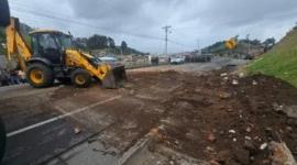 Los transportistas en Carchi levantaron la medida de hecho y habilitaron las vías en el cantón Julio Andrade.
