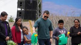 Daniel Noboa cumplió agenda en Riobamba, este jueves 18 de septiembre del 2025.