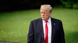 El presidente Donald Trump presentó una demanda contra el New York Times.