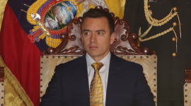 Daniel Noboa defendió la medida de eliminación del subsidio al diésel.