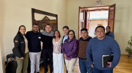 El Primer Mandatario se reunió en Latacunga con pescadores este martes 23 de septiembre del 2025.
