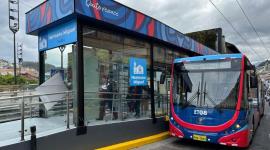 El Trolebús modificará las rutas por bloqueos en calles de Quito