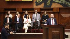 Mario Godoy, quién ya presidía la Judicatura, fue posesionado por la Asamblea Nacional este miércoles 24 de septiembre del 2025.