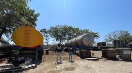 Dos tanqueros fueron encontrados en el centro de acopio en Manabí