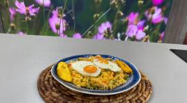 Este lunes 29 de septiembre del 2025 preparamos arroz con pollo, junto al chef Felipe Campana.