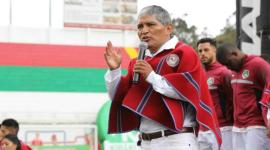 Luis Alfonso Chango, presidente vitalicio de Mushuc Runa, reaccionó al anuncio de demanda por parte de Independiente del Valle.